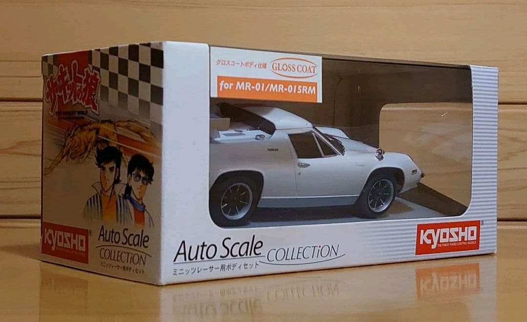 京商ミニッツレーサーサーキットの狼ロータスヨーロッパスペシャルSP　ボディセット