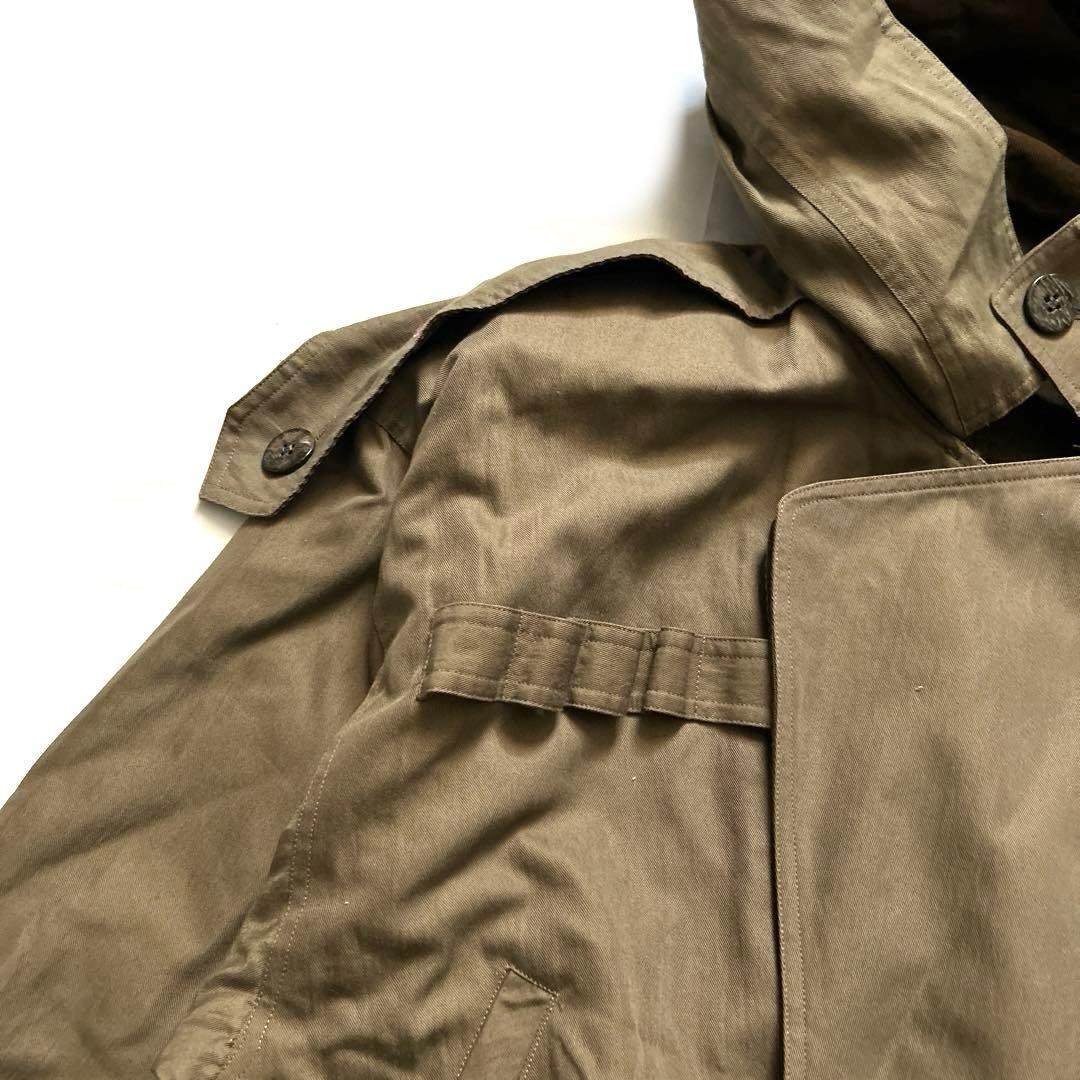 TAKEZOタケゾー日本製リバーシブル変形ブルゾンドルマンカーキボンバーダブル