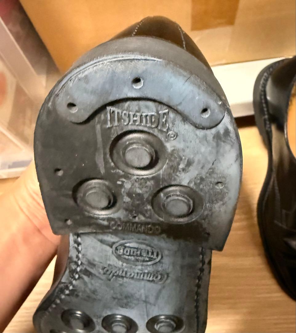 Sanders Military Derby Shoe GB 7 ブラック