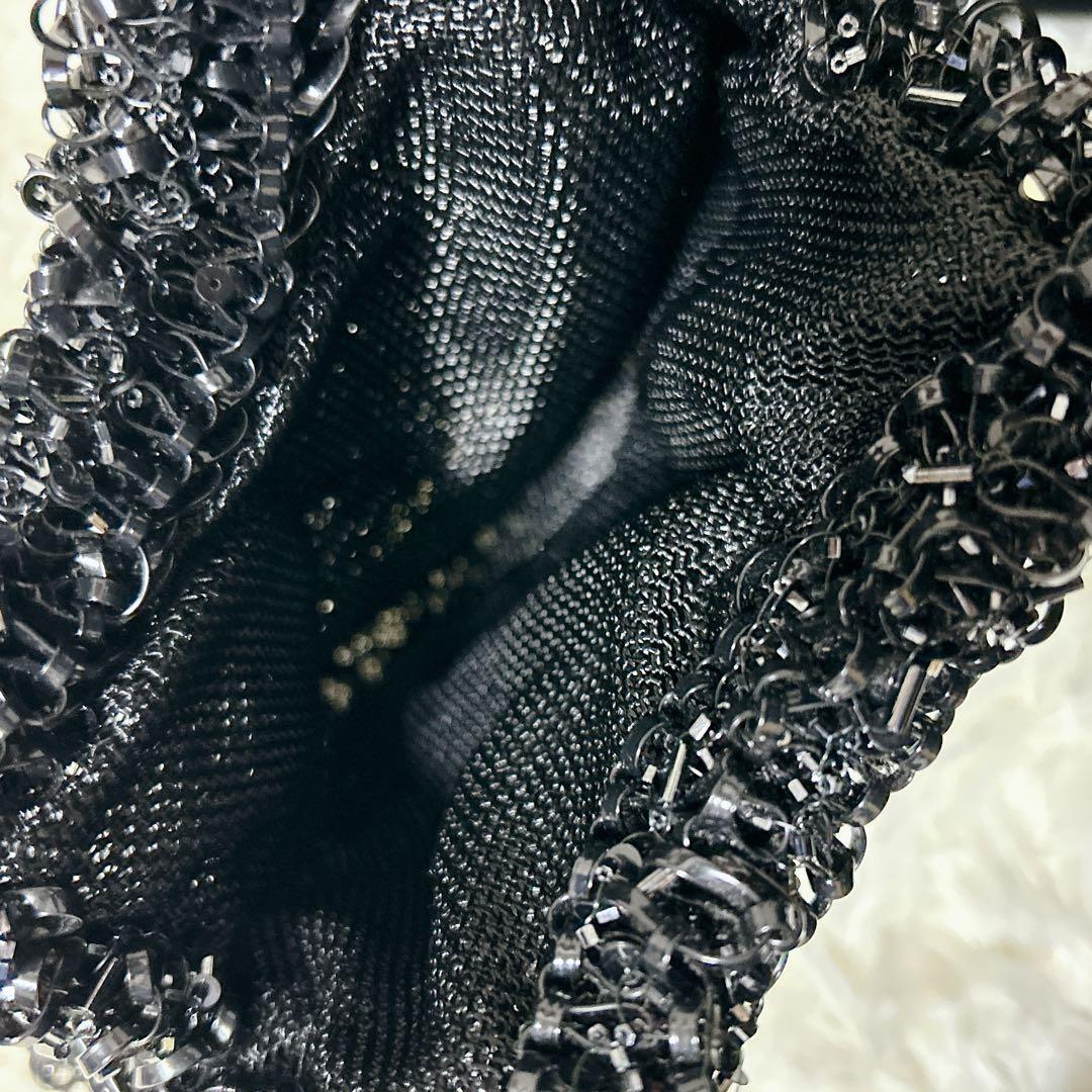 ANTEPRIMA アンテプリマ ワイヤーバッグ グリッター ブラック