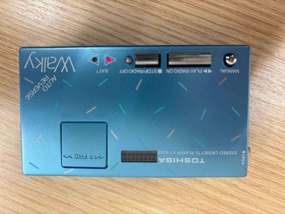 TOSHIBA Walky KT-AS10カセットプレーヤー　ウォークマン
