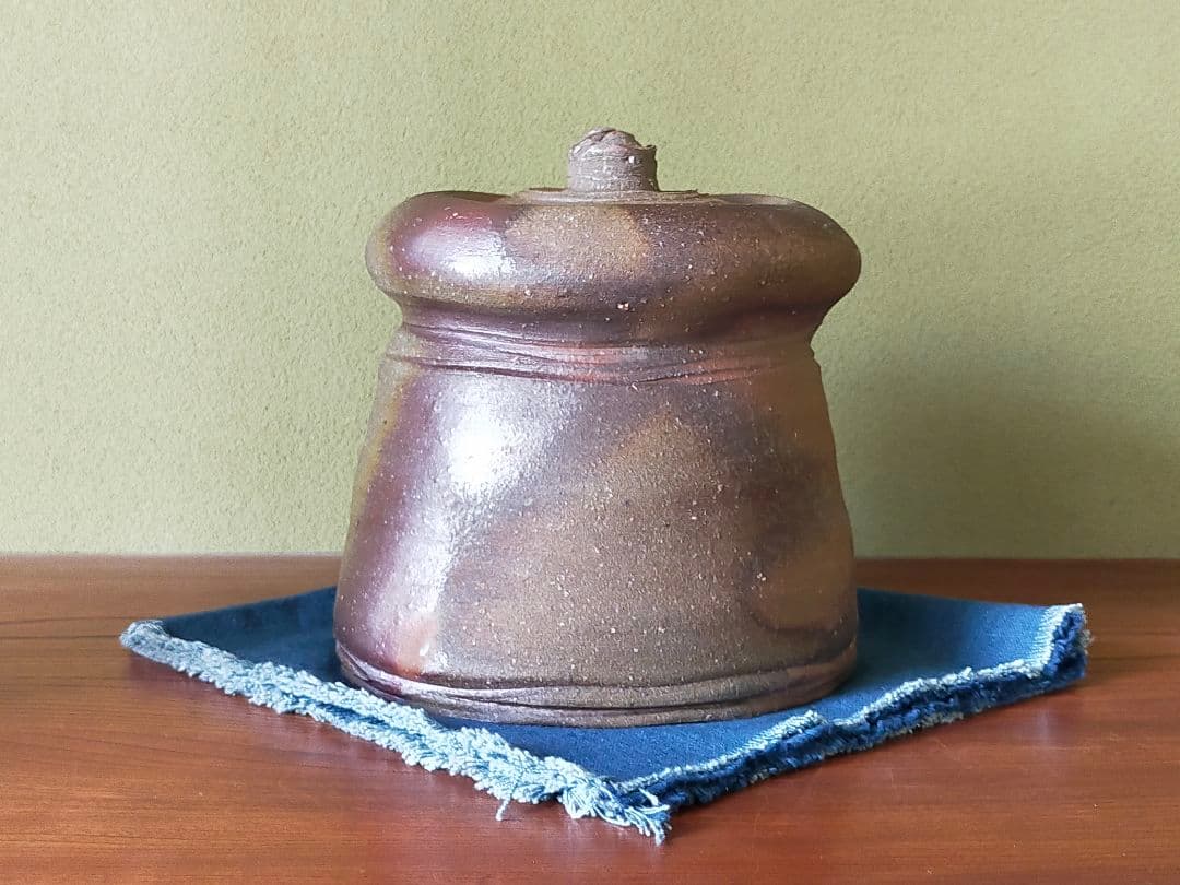 備前焼 金重晃介 水指