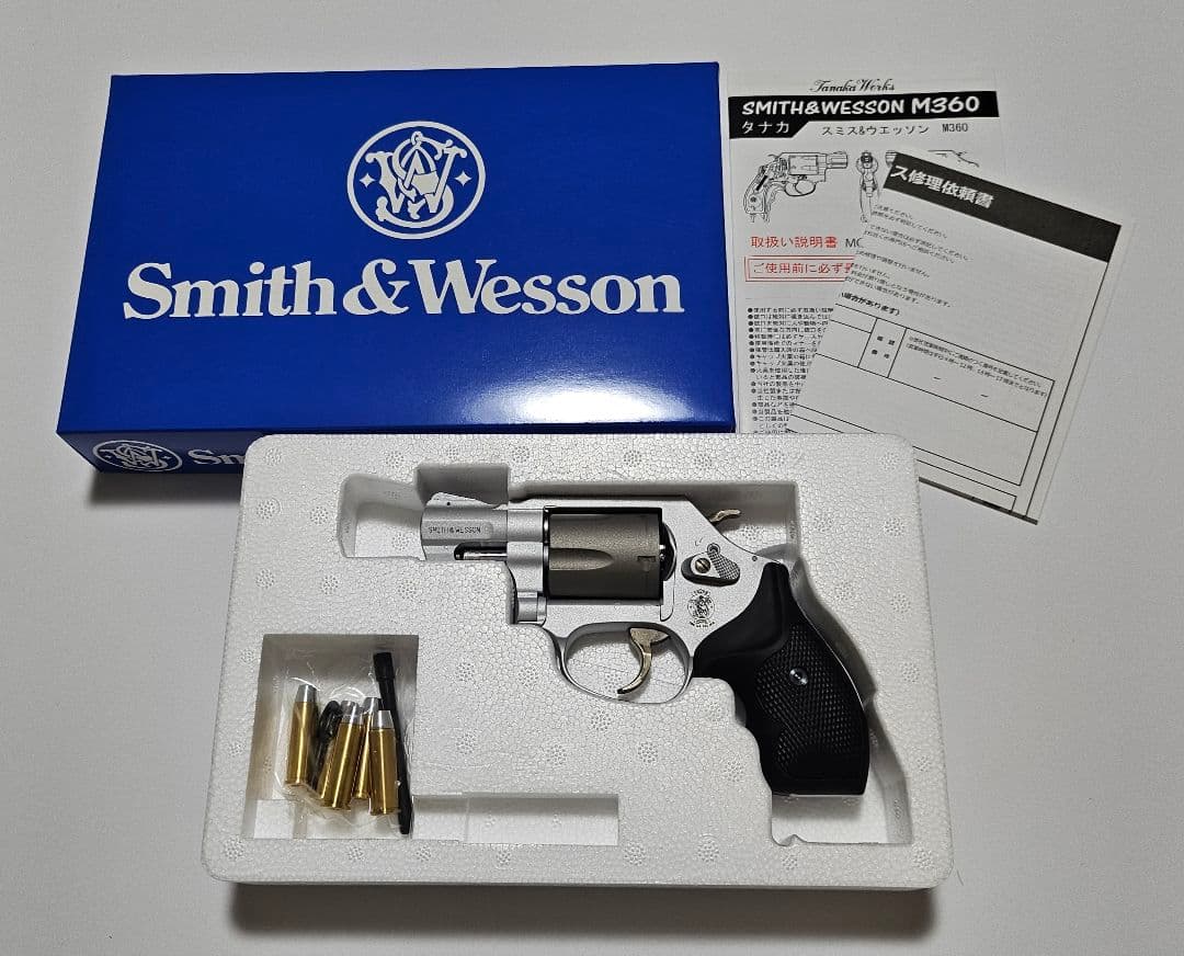 タナカワークス S&W M360 Sc .357Magnum HW セラコート