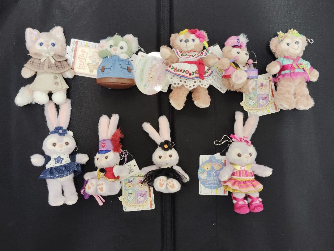 ディズニー ストラップ ぬいぐるみ 9体セット