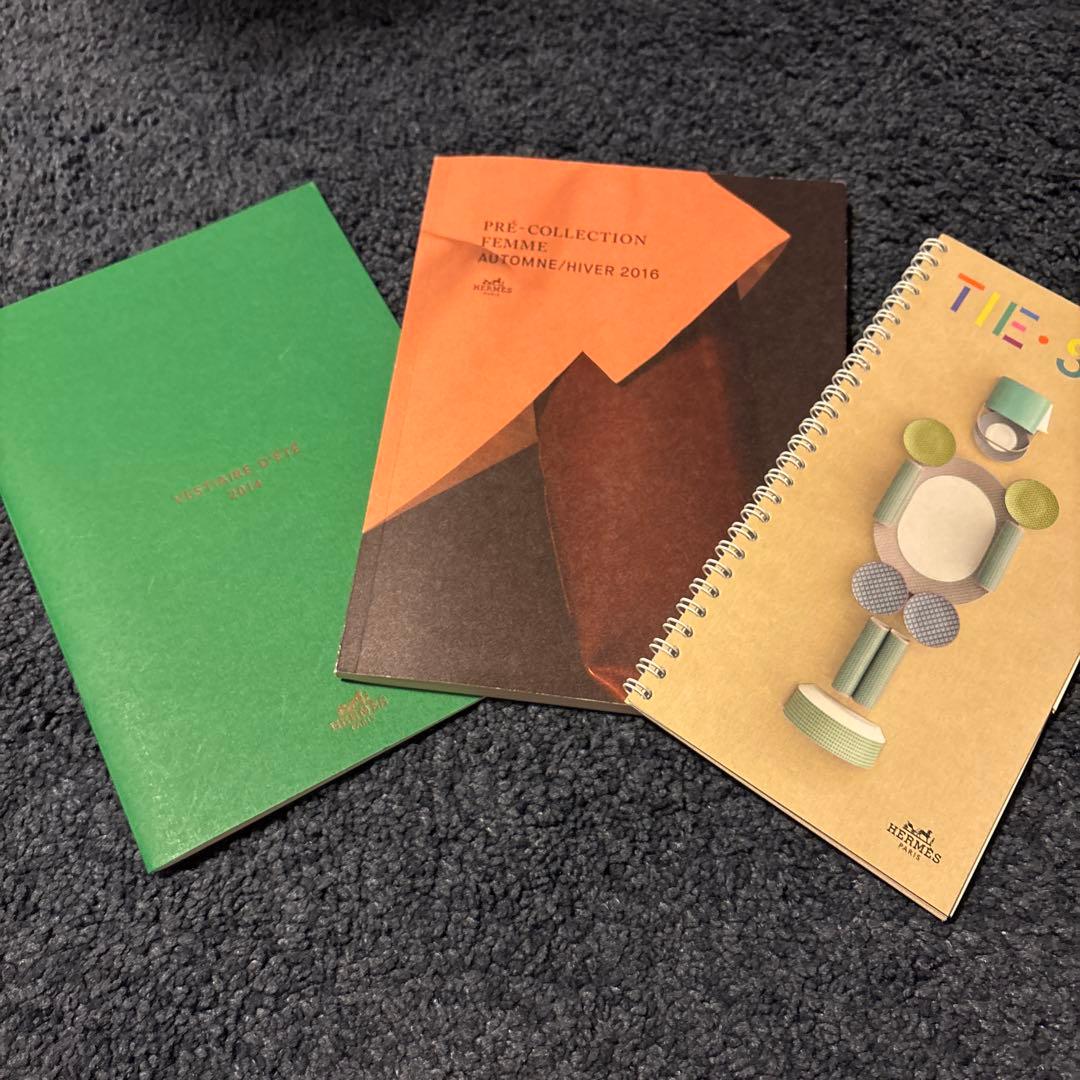 HERMES.非売品&カタログ3点希少リング製本非売品