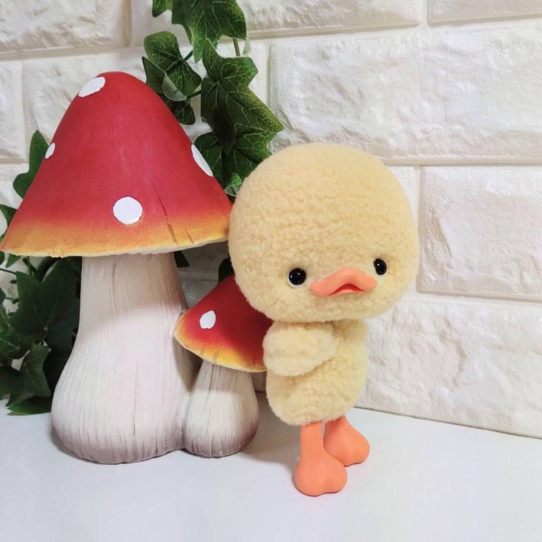 ぬいぐるみ✽アートドール✽ぴっぴちゃん✽中サイズ