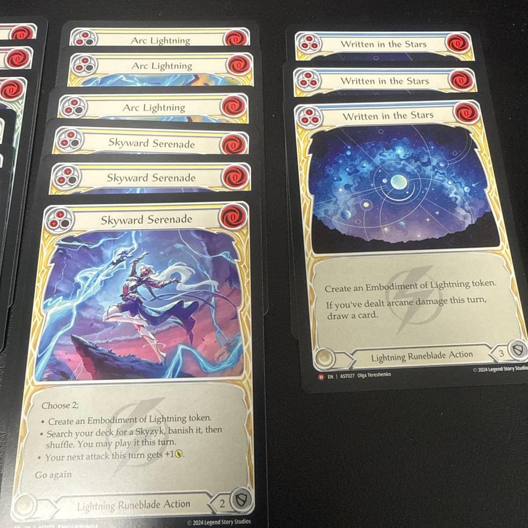 【英語版】FABアウローラ、アーモリーデッキ、天空のセレナーデ他NF各3枚セット