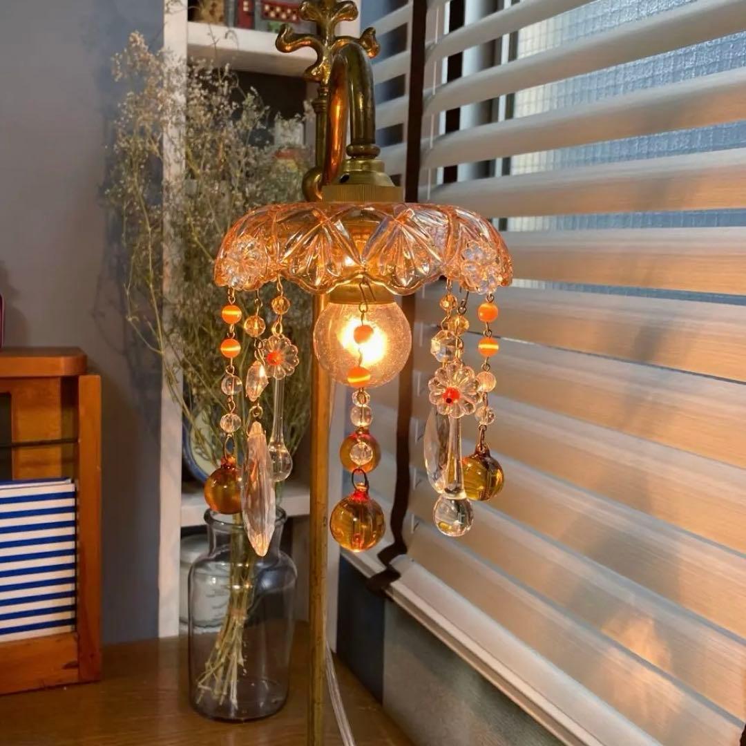 ミニシャンデリア（winter）1920年　フランスアンティーク　ランプ