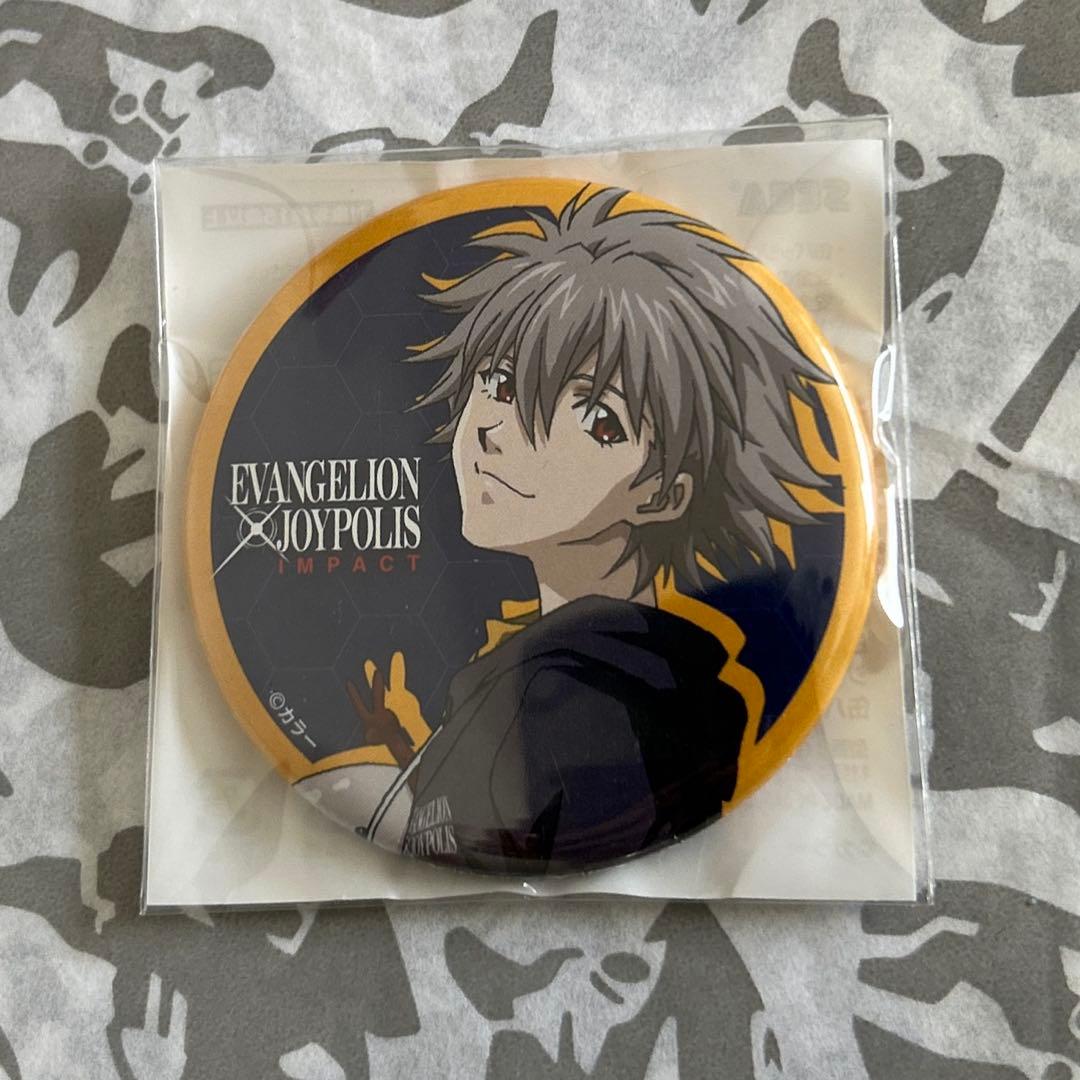 ジョイポリス　渚カヲル　缶バッジ