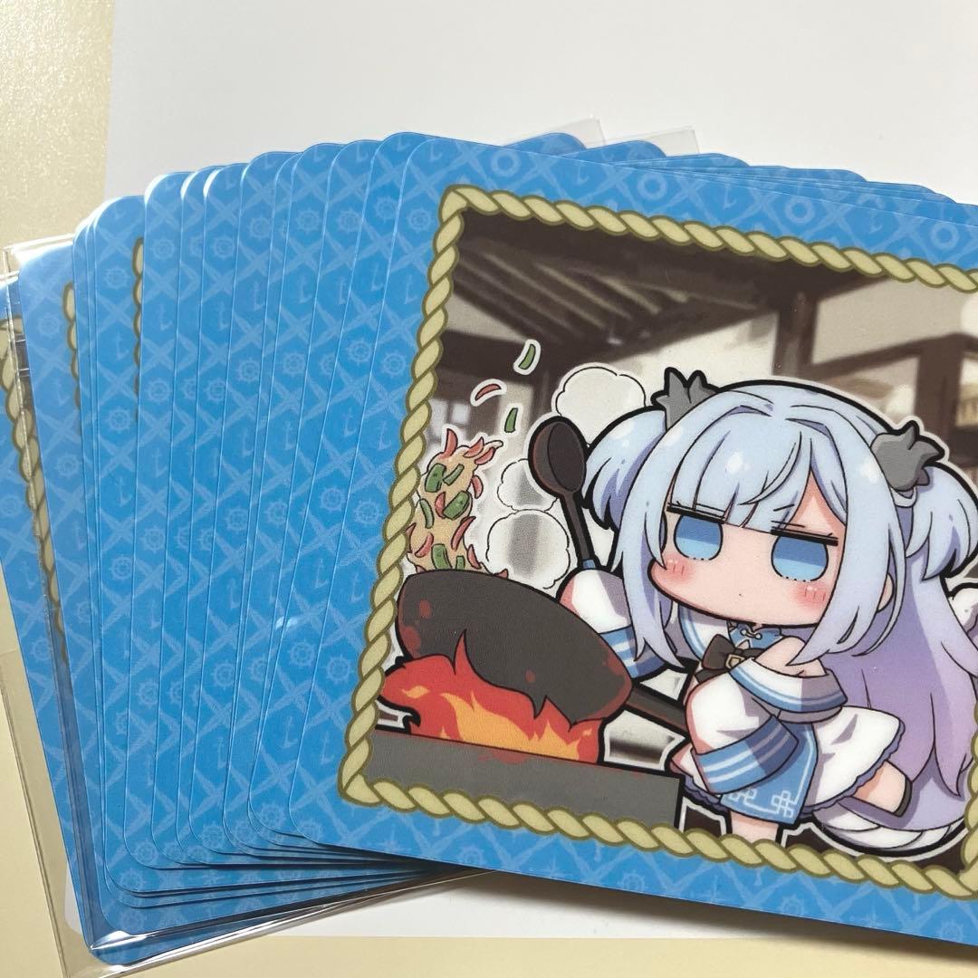 アズールレーン　龍武　コースター　ノベルティ　14枚セット