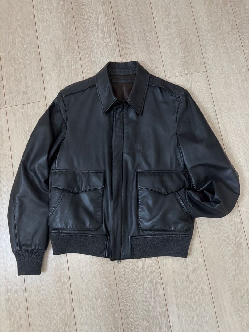 ジャケット・アウター UNITED ARROWS sheepskin leather jacket L