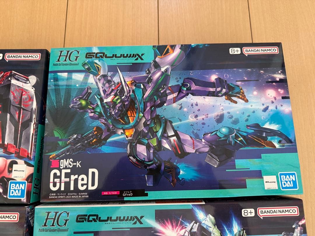 ガンダム ジークアクス GQuuuuuuX HG ガンプラ 5体セット