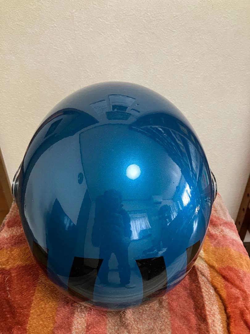 SHOEI Glamster リザレクション青Mサイズ　ミラーシールド付き