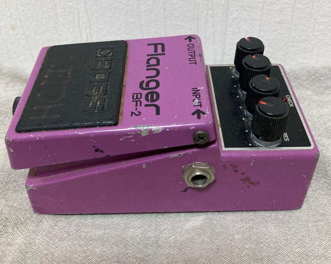 BOSS Flanger フランジャー BF-2 ゴムパーツおまけ付き