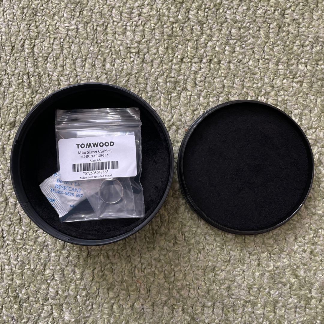 【48】新品Tom Wood Mini Signet Cushion Ring