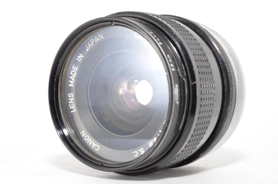 キヤノン Canon FD 28mm f2.8 S.C.#2050【付属品多数】