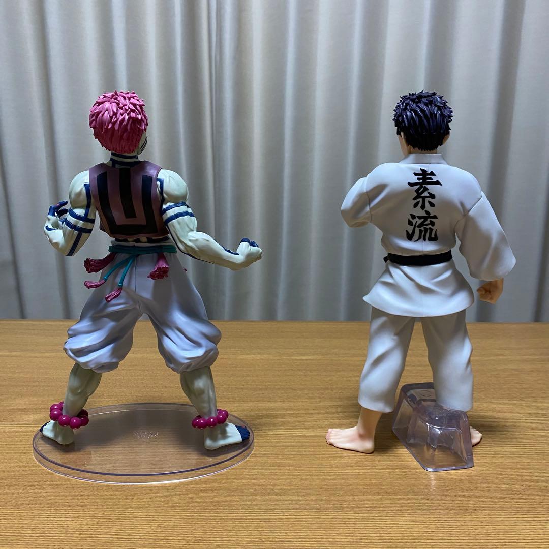 一番くじ　鬼滅の刃　猗窩座　狛治　フィギュア　セット