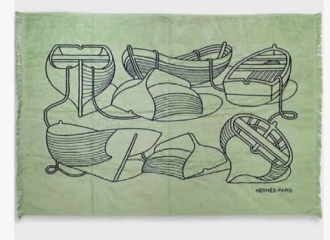 2025年　イヤーズギフト　エルメス　バスタオル　新品　箱あり　タグ付き　大判