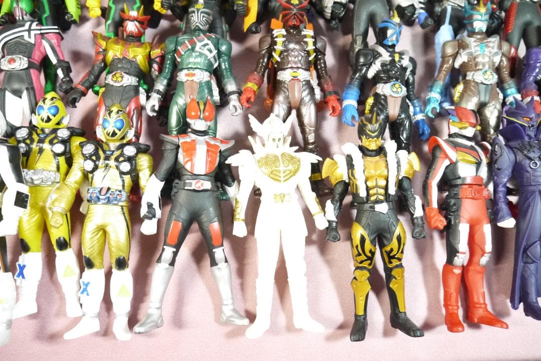 ライダーヒーローシリーズ　ビッグサイズソフビフィギュア　115体セット