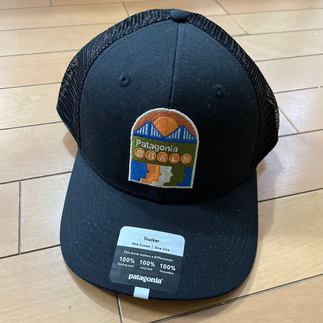 Patagonia ブルックリン限定 トラッカーハット ニューヨーク 新品 黒