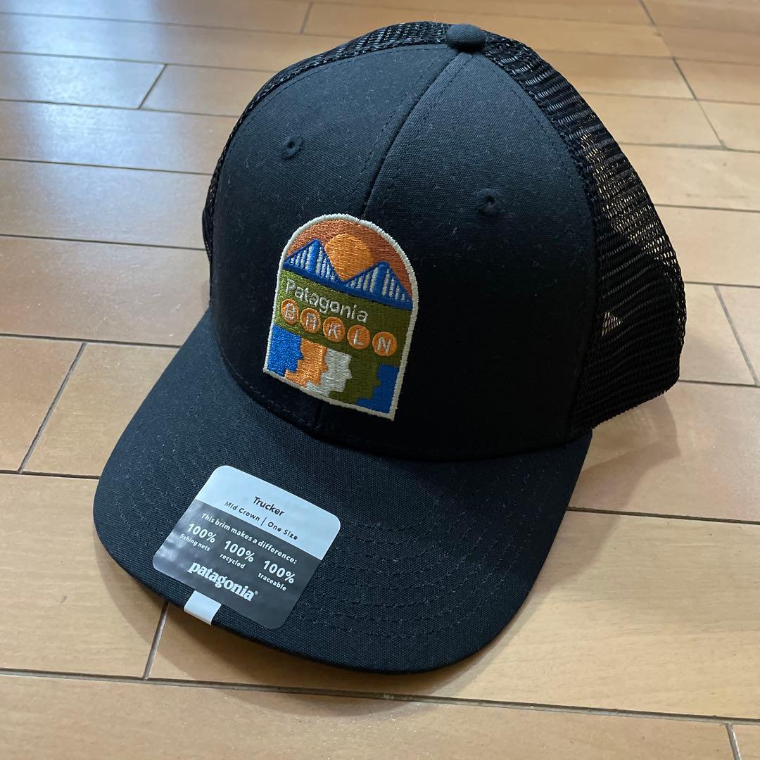 Patagonia ブルックリン限定 トラッカーハット ニューヨーク 新品 黒