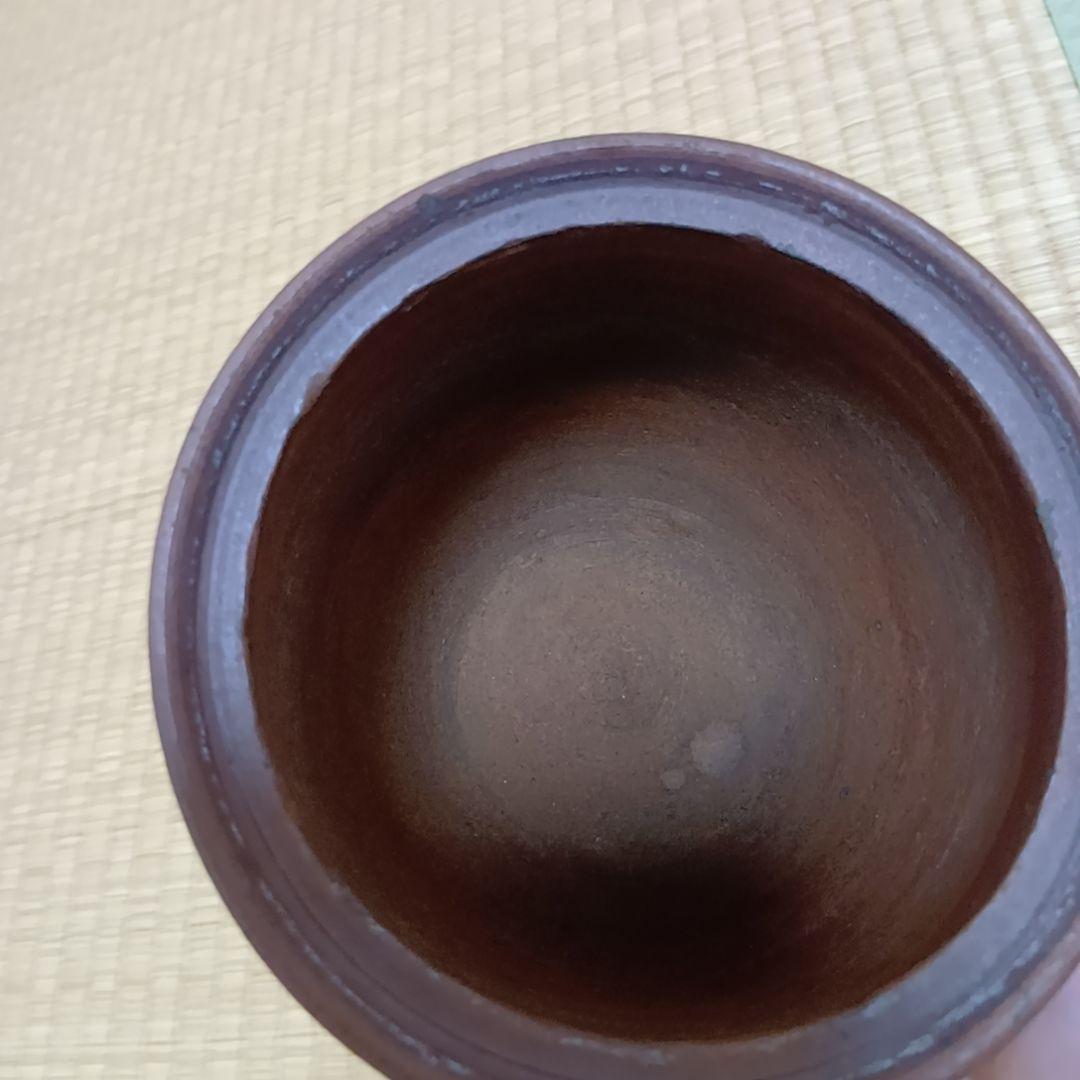 骨董品　備前焼　建水　茶道具　鉢　壺　小物入れ アンティーク　コレクション　陶器