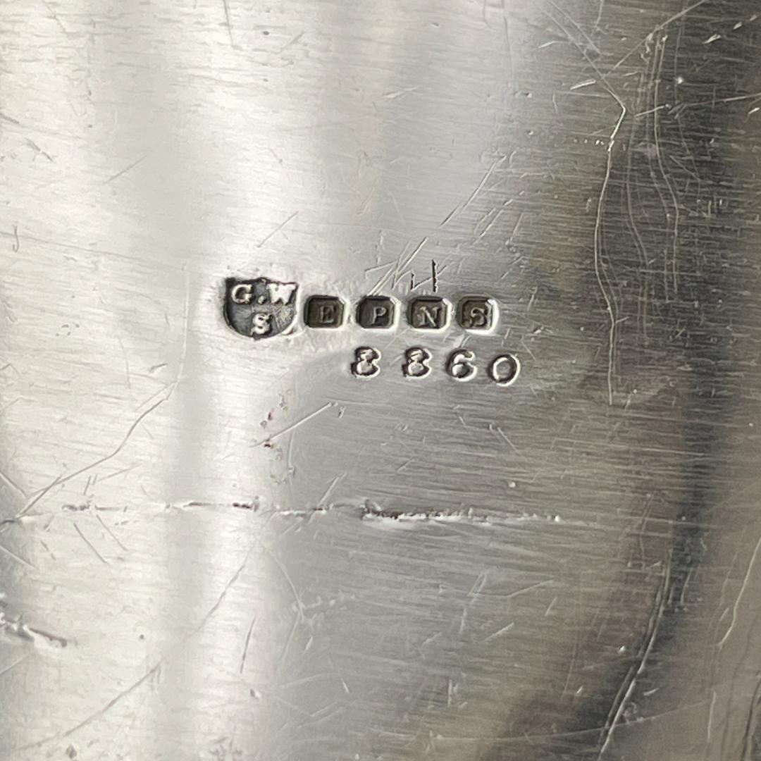 【G W Shirtcliffe & Son】 ハーフリブのティーセット 3点