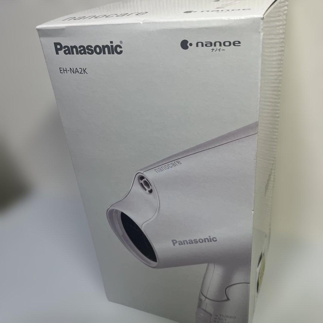 Panasonic ナノケアヘアドライヤー EH-NA2K-W 新品 保証書あり