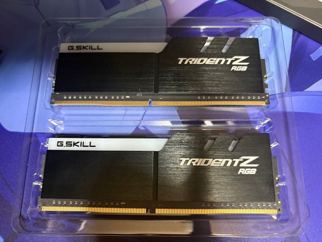 【美品】g.skill tridentZ rgb 32GB(16gb×2)