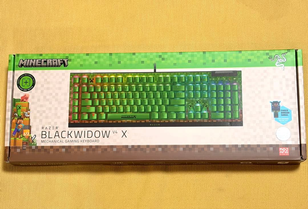 Razer Minecraft コラボ ゲーミング キーボード マウス