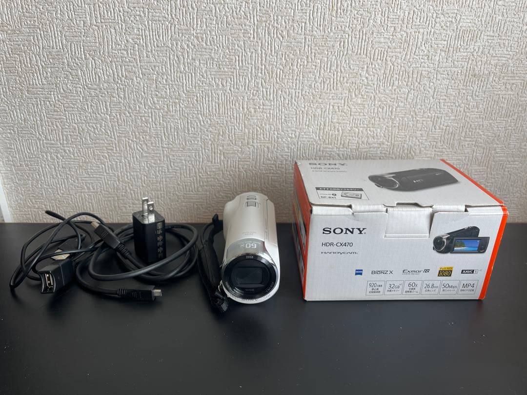 【新中古品】ソニー SONY HDR-CX470 ビデオカメラレコーダー