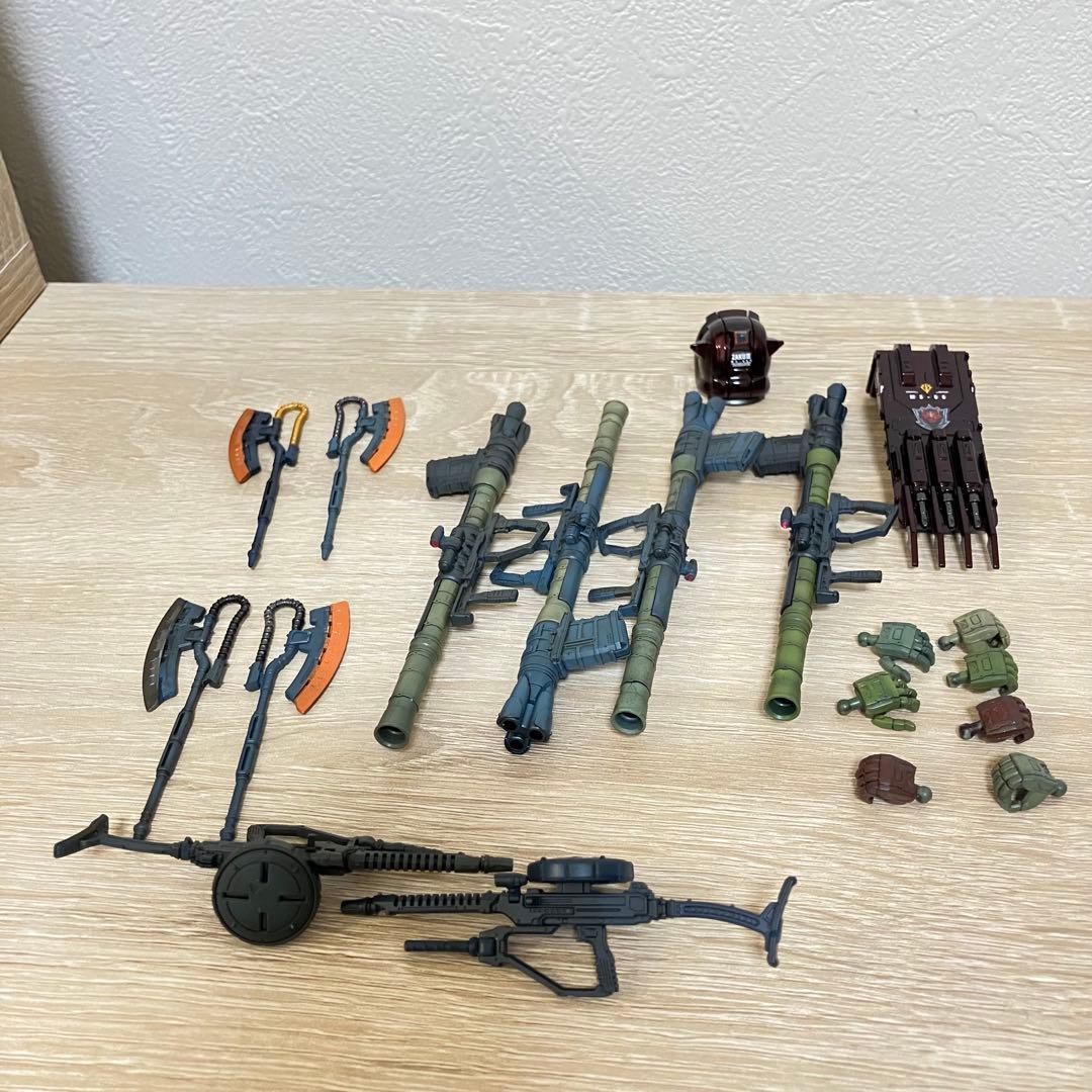 hg ザクⅡ F型 ソラリ機 ルショーン機 チャブス機 ケイル機