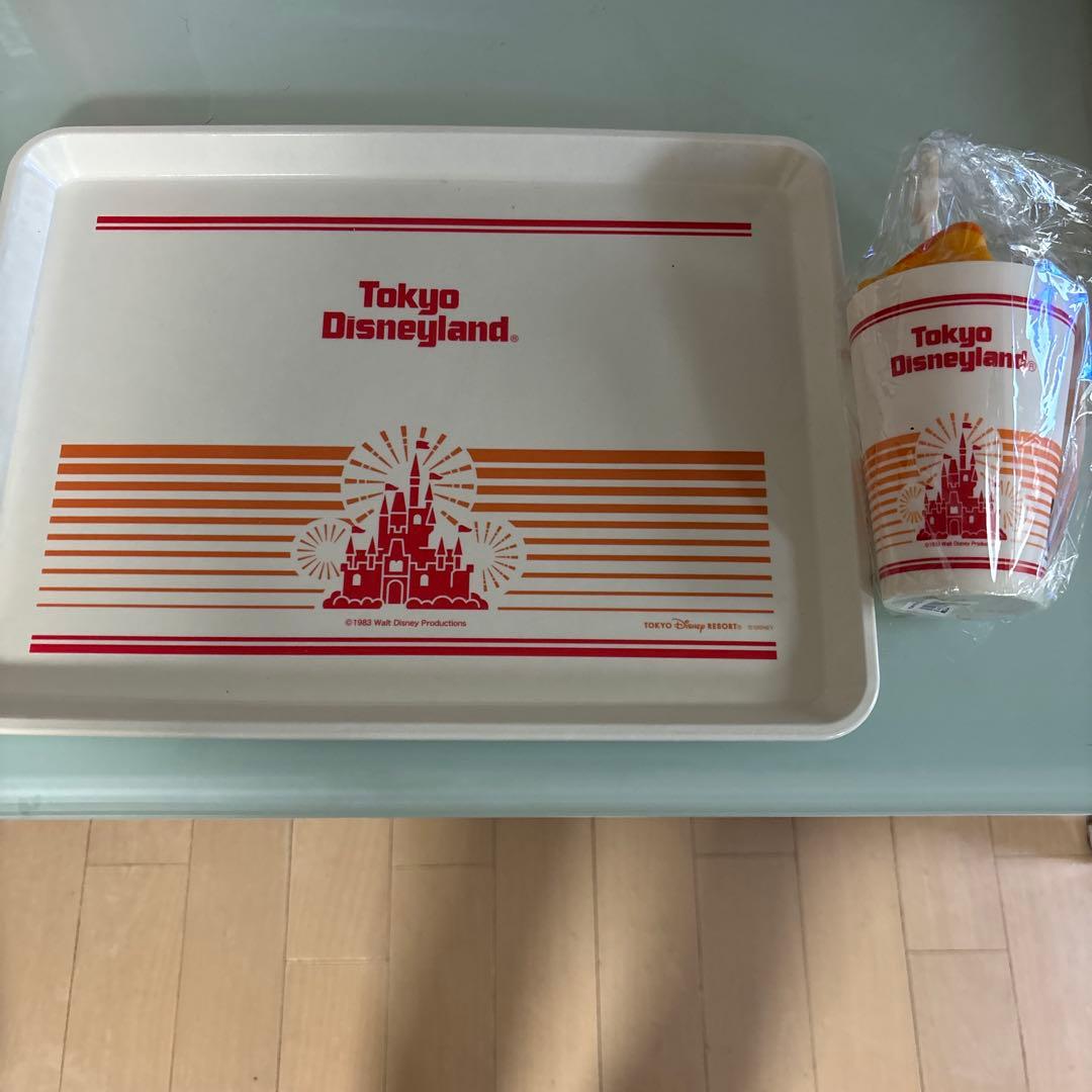 レア☆匿名　ディズニーランド　復刻　トレー　セット　25周年