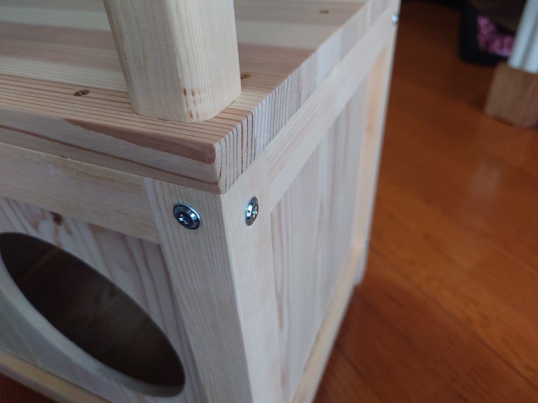 ㉖★キャットタワー★キャットハウス★ハンドメイド★爪研ぎ★猫ハウス