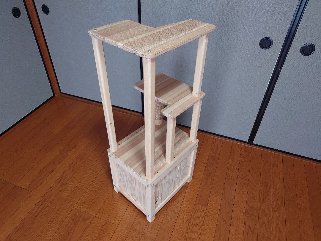 ㉖★キャットタワー★キャットハウス★ハンドメイド★爪研ぎ★猫ハウス