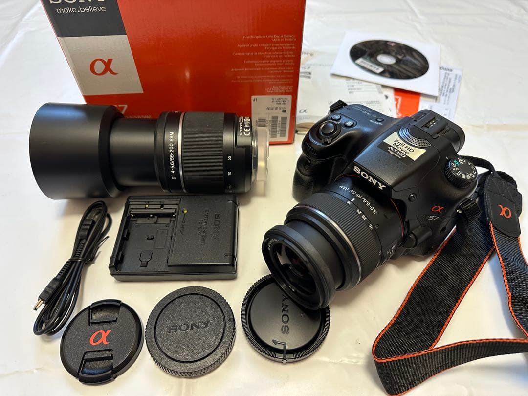 SONY α57 SLT-A57V デジタル一眼レフカメラ