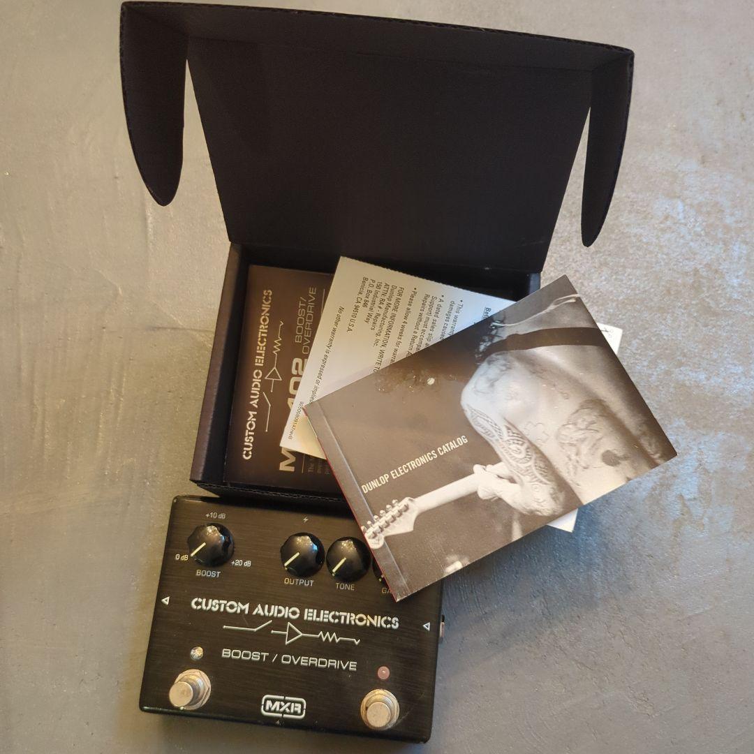 MXR MC402 Boost/Overdrive ギターエフェクター