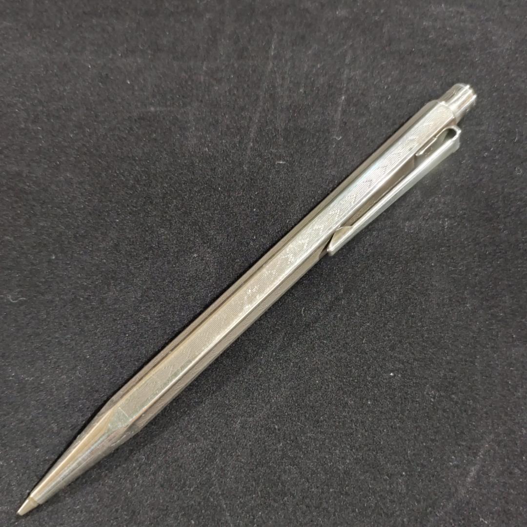 カランダッシュ シェブロン シャープペンシル シルバー メカニカルペンシル