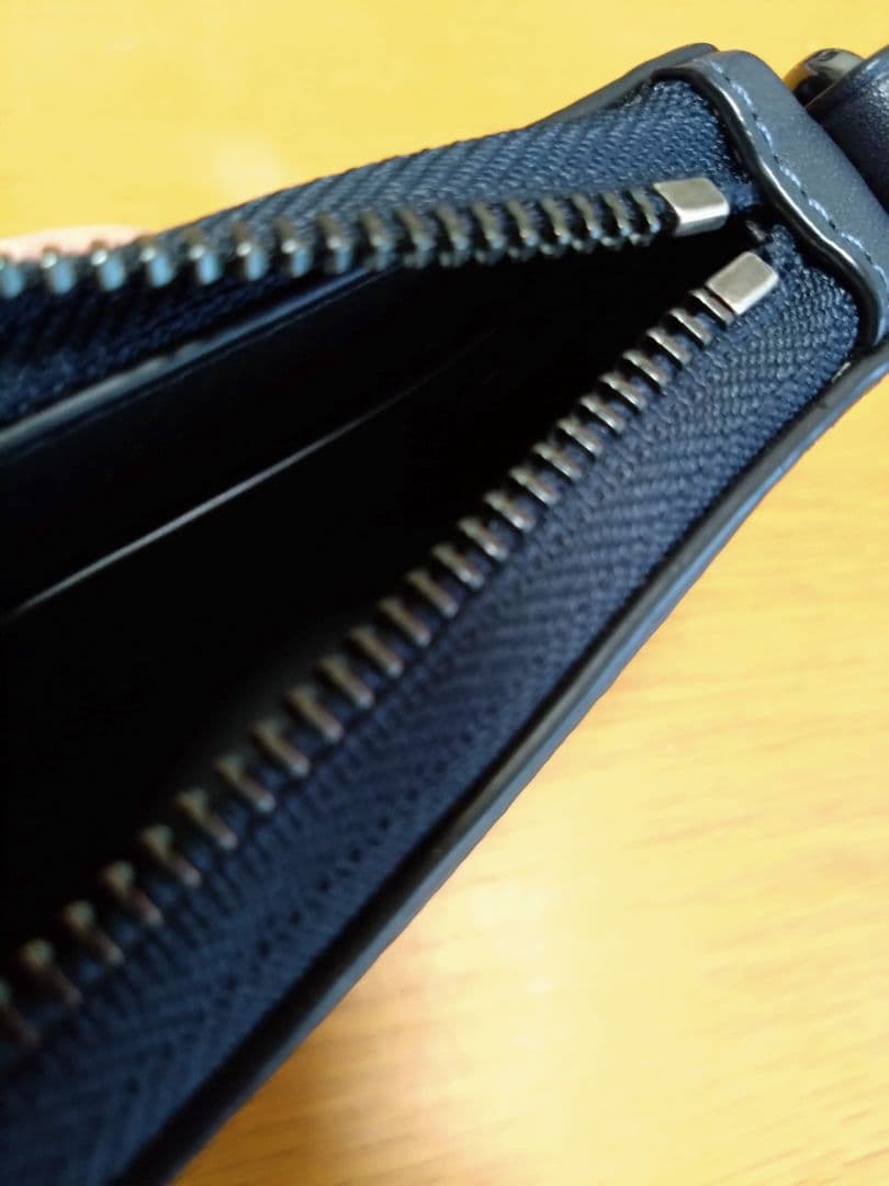 サ*ヨ様 【入手困難/レアカラー/美品】COACH デニムブルー キーケース