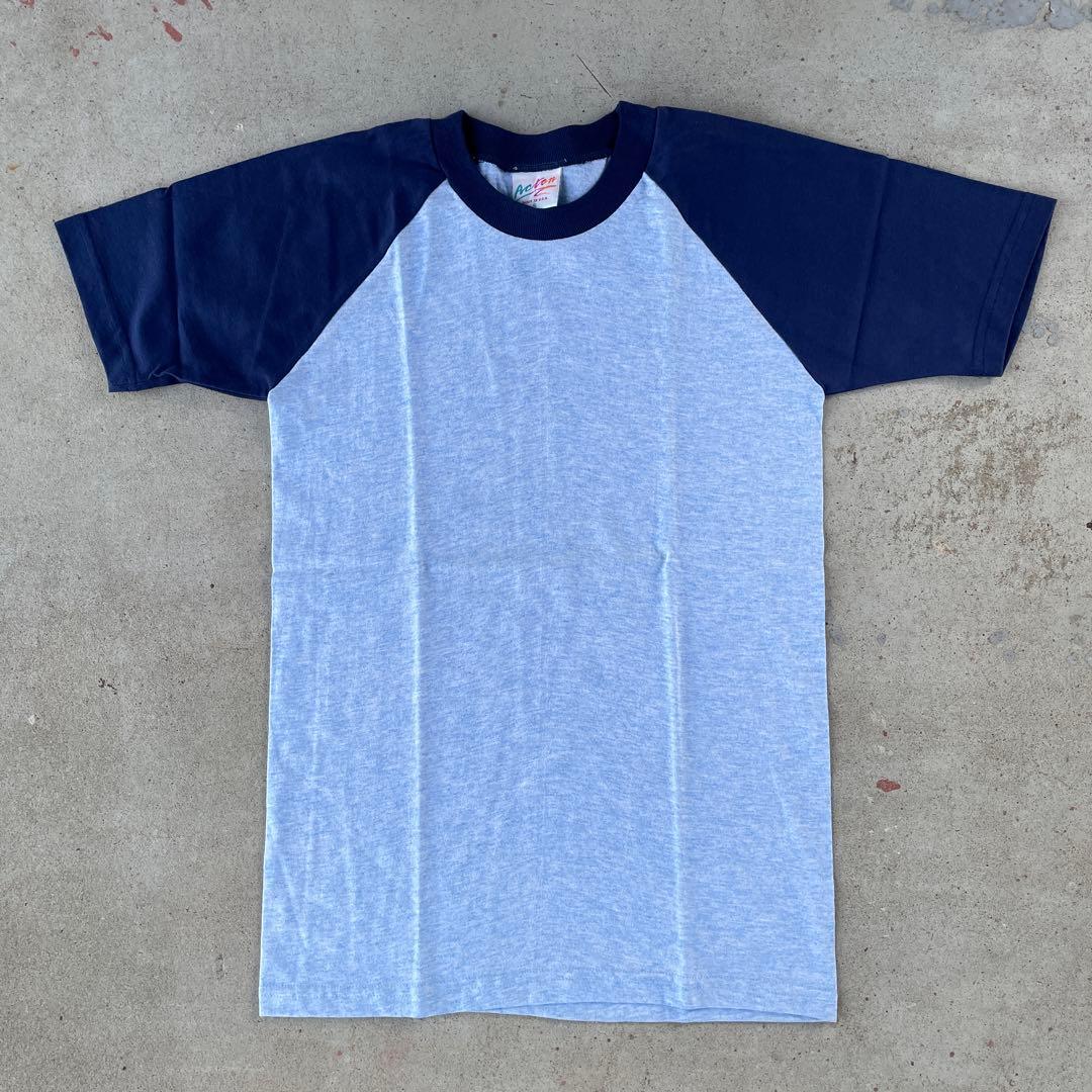 デットストック USA製 Tシャツ リンガー ラグラン 古着卸 まとめ売り