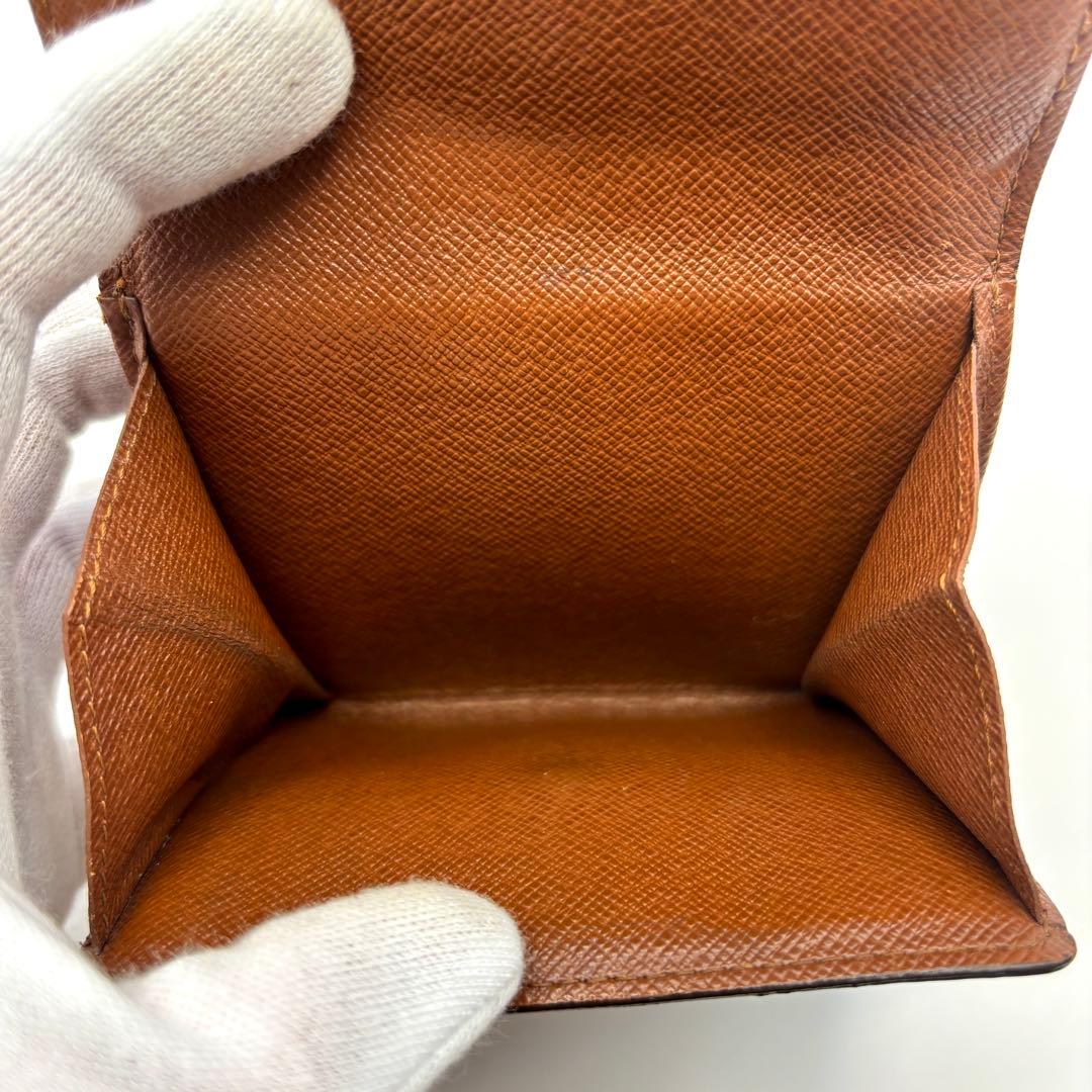 箱袋あり ヴィトン モノグラム 三つ折り財布 ビエカルト クレディ M61652