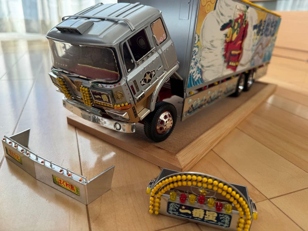 KING デコトラ1/20 天下御免改　一番星制作途中品現状渡し