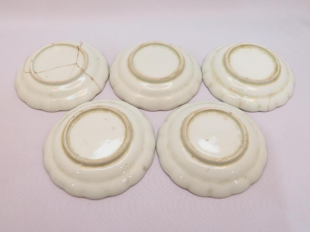 3247　古美術＜値下げ交渉大歓迎＞古伊万里人物像　５枚