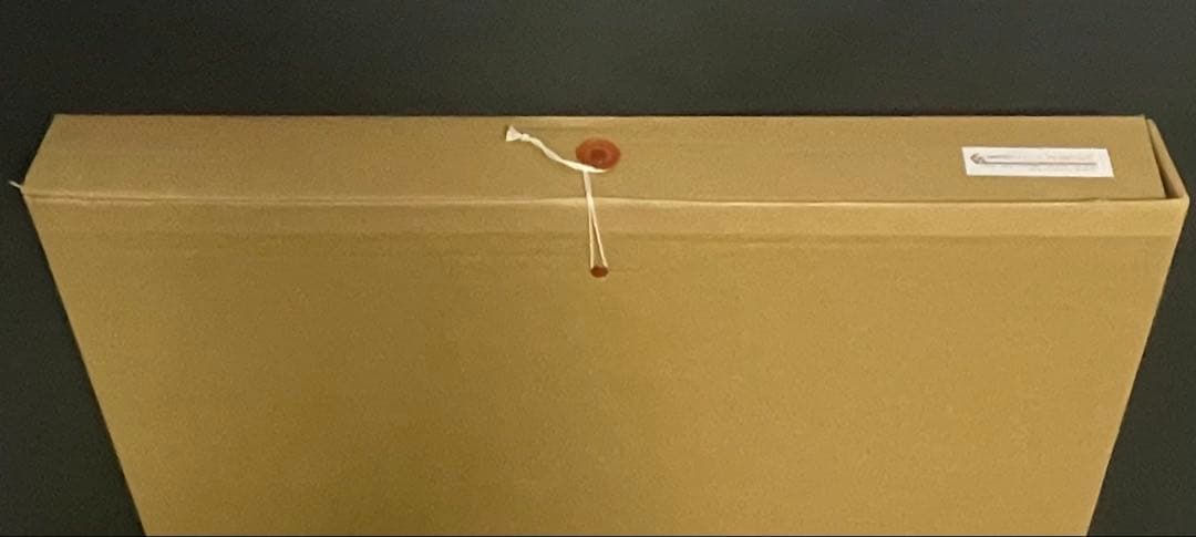 油彩額縁 F12 オーダー額縁 黒い彫刻模様　アンティーク調　木製