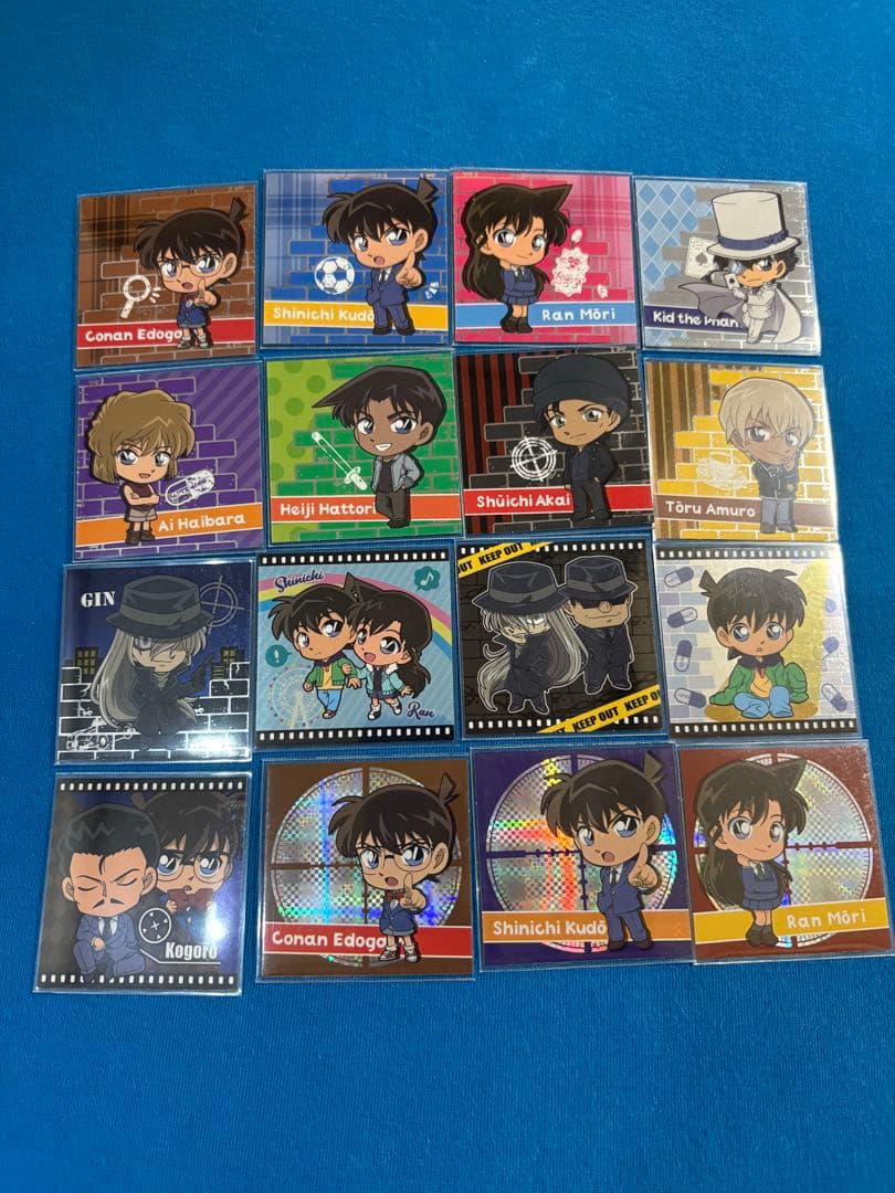 名探偵コナン　アポトキシン4869グミ　aptx4869 ちぢませ隊シールコンプ