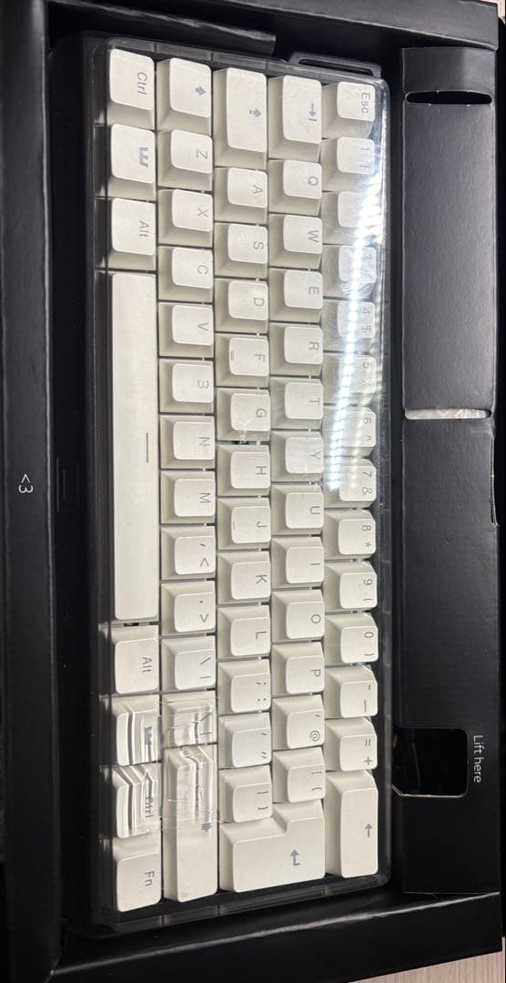 WOOTING 60HE ホワイトキーボード 本体