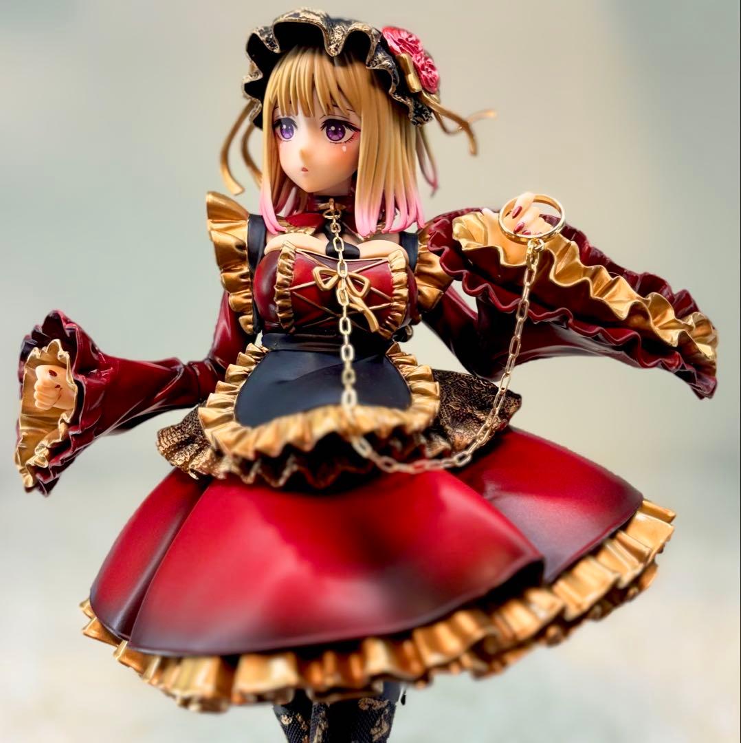 ぽ*ん様 喜多川海夢　フィギュア　リペイント　黒江雫ver 　【マット加工】ゴス