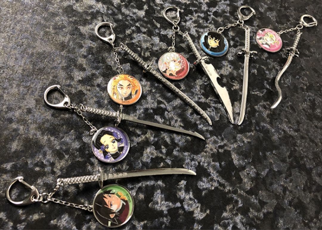 鬼滅の刃 コレクション メタル チャーム フルコンプリート 全10種