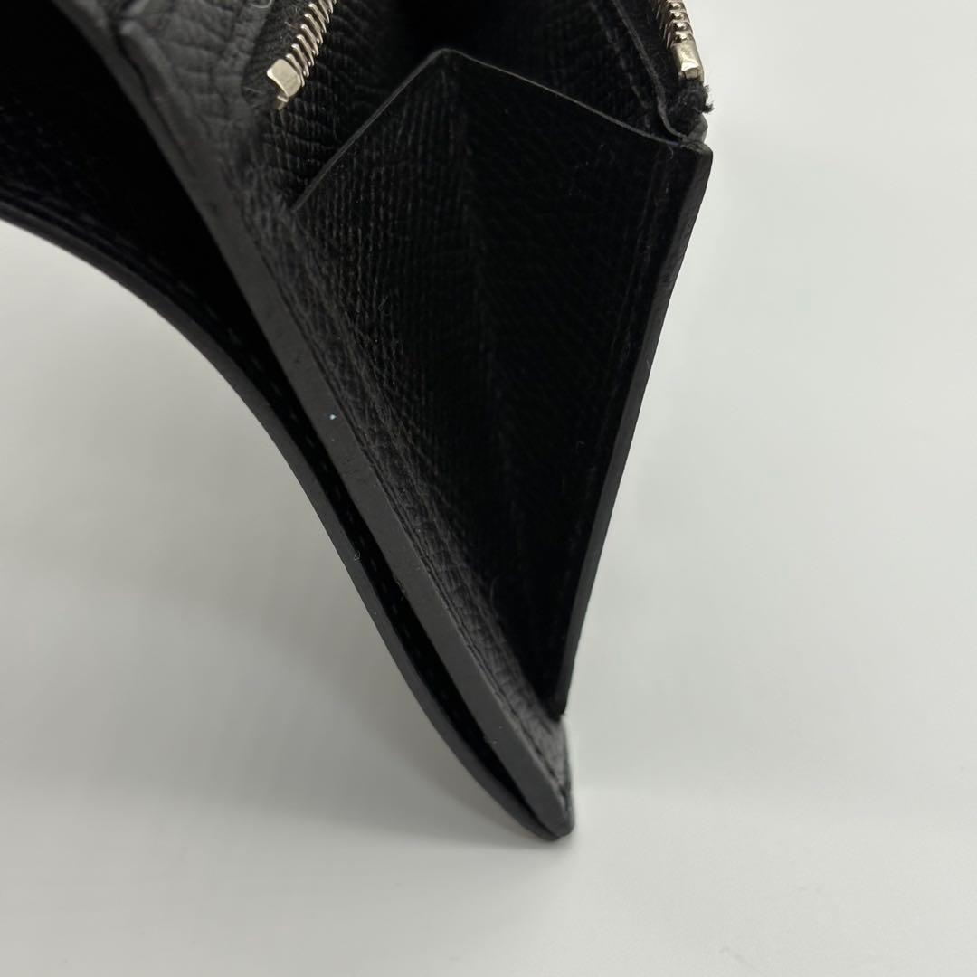 ♡美品♡ エルメス HERMES ベアンコンパクト 二つ折り財布 ブラック