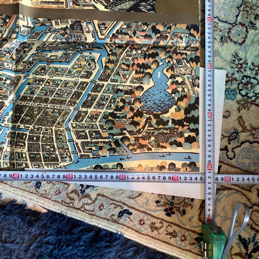 日本の歴史 日本都市尽し 平城宮 洛中洛外 鎌倉 江戸 特典品